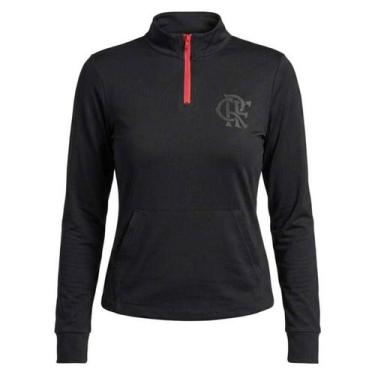 Imagem de Blusa Braziline Flamengo Tato - Feminino - Preto - GG, Preto, GG