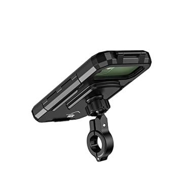 Imagem de Suporte De Celular a Prova D'agua Para Moto Compatível iPhone, WR Acessórios & Cia