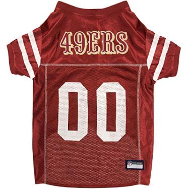 Imagem de Pets First Camiseta NFL San Francisco 49ers, pequena