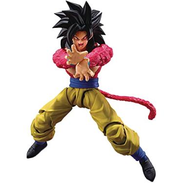 Boneco Goku Super Sayajin 4 Full Scratch Dragon Ball gt