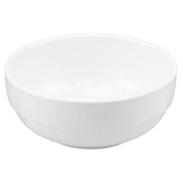 Imagem de Saladeira Empilhável Melamina Branca 12 cm Gourmet Mix