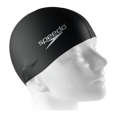 Imagem de Touca Flat Swim Cap Preto Speedo