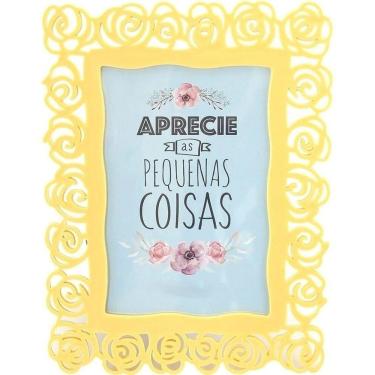 Imagem de Porta Retrato Rosas Foto 10x15 - Horizontal Vertical