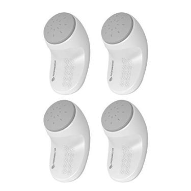 Imagem de Protetor de porta ajustável EUDEMON, protetor de apertar de dedo para crianças, Branco, 4 Pack