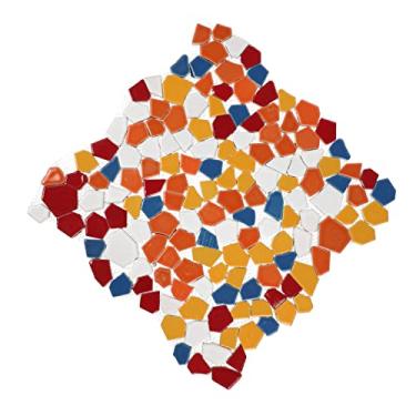 Imagem de Pedaço Remendo Do Mosaico Aparelhos Domésticos Mosaico Irregular Materiais De Arte Acessórios De Bricolage Mosaicos Moldes De Trampolim Cristal Telha Azulejo De Cerâmica