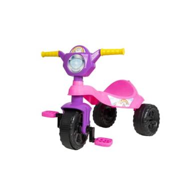 Imagem de Triciclo Infantil Kendy Kemotoca Unicórnio Rosa e Lilás