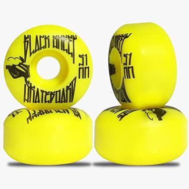 Imagem de Roda Skate Black Sheep 51mm 95a Amarela