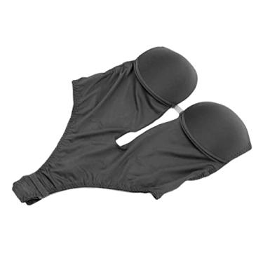Imagem de Body de Uma Peça, Body Push-up No Peito, Roupa íntima para Lua de Mel para Mulheres (Preto)