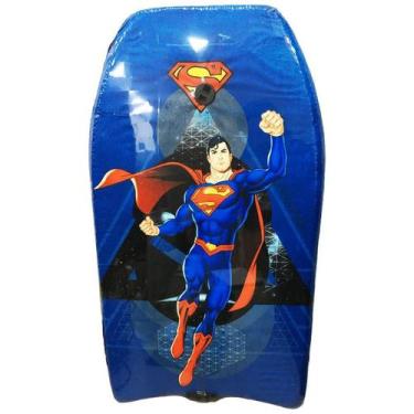 Imagem de Prancha Bodyboard Infantil 80cm Liga Da Justiça Super Homem - Belfix