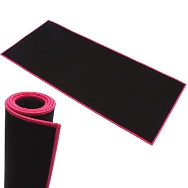 Imagem de Desk Pad Mouse Pad Gamer Speed Feroz WF 70x40 e Porta Copos Cor:Rosa