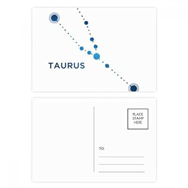 Imagem de Cartão postal do zodíaco com símbolo da constelação Taurus