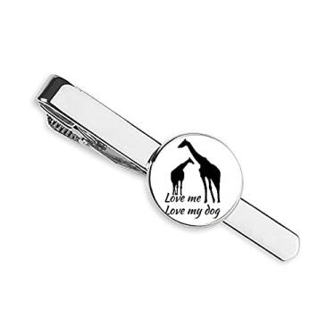 Imagem de Common Knowledge – Gravata com estampa de girafa em inglês, presente para homem de negócios