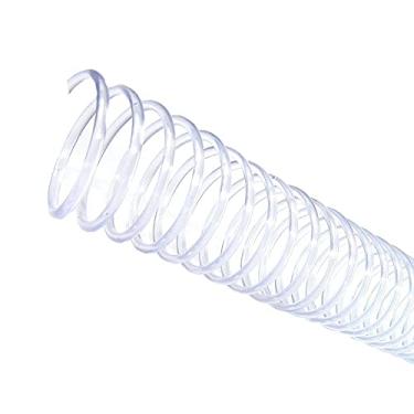 Imagem de Espiral para Encadernação Cristal 23 mm para 140 folhas 60un