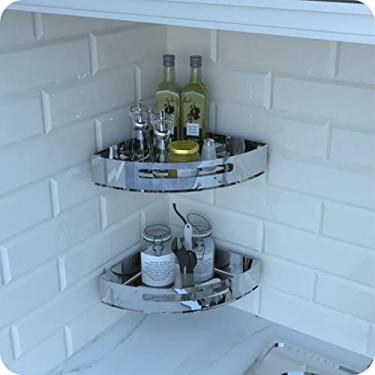 Imagem de Kit 2 Porta Temperos e Condimentos de Parede Inox Multiuso