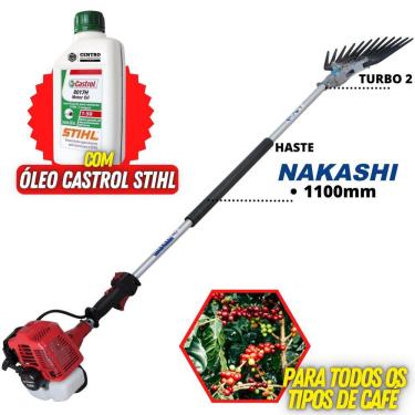 Imagem de Mãozinha de Derriçar Café Nakashi Com Braço Longo de 1500mm e Motor de Alta Potência Mi...