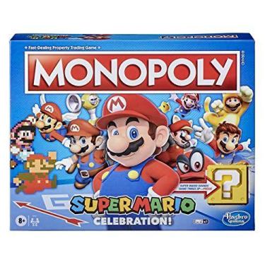 Imagem de Monopoly Super Mario Celebration Edition Jogo De Tabuleiro Para Fãs De