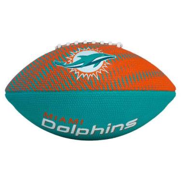 Imagem de Bola De Futebol Americano Wilson Nfl Miami Dolphins Tailgate