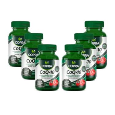 Imagem de Kit 6 Copra Coenzima Q-10 60 Capsulas 750mg