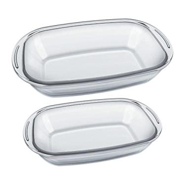 Imagem de Nadir Figueiredo - Jogo 2Pcs Assadeiras Retangular Sempre 1,8L/3L Nadir 15120200791391