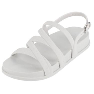 Imagem de Sandalia Feminina Glitter Conforto Zaxy Shine 18889