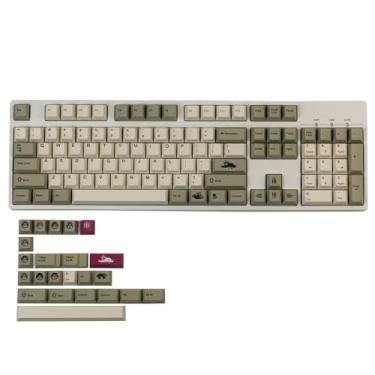 Imagem de Sloth Keycap Set 125 Teclas Cherry Profile PBT Sublimation Keycaps Para Teclado Mecânico 61/68/87/96/104/108 Teclas