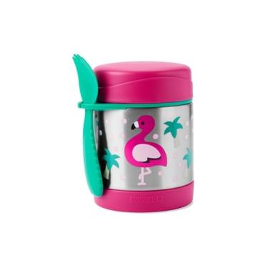 Imagem de Pote Térmico com Talher Zoo, Flamingo, Skip Hop