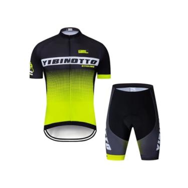 Imagem de Traje de ciclismo masculino moletom de manga curta shorts roupas de ciclismo triatlo equipamento de ciclismo camiseta, Bqxf-0157, G
