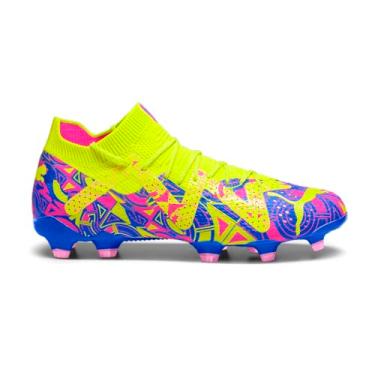 Imagem de PUMA Chuteiras masculinas Future Ultimate Energy Firm Ground/Ag Chuteiras de futebol Cleated, chão firme - Azul - Tamanho 11 M