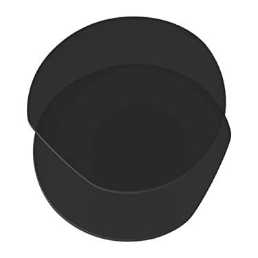 Imagem de Predrox Lentes Clifden pretas escuras de reposição para óculos de sol Oakley OO9440 Polarizadas