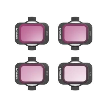 Imagem de Generic Filtros de lente de câmera compatíveis com DJI AVATA 2, conjunto de filtros ND UV CPL ND8 ND16 ND32 ND64 ND128, filtros de vidro óptico, acessórios para lentes de drone (ND conjunto de 4 peças