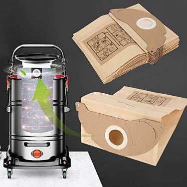 Imagem de Conjunto de 10 sacos de pó de papel para aspirador de pó para WD2250 A2004 A2054 MV2
