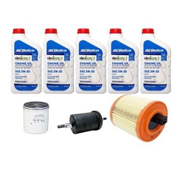 Imagem de Kit Troca De Óleo Cruze 1.4 16v Turbo Acima De 2016 - Acdelco - GM