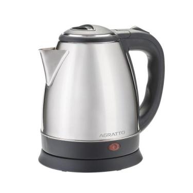 Imagem de Chaleira Inox Elétrica 1,8 Litros 1500W 220V Trava de Segurança e Desl