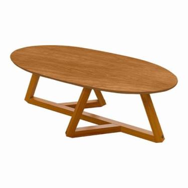 Imagem de Mesa de Centro Classic Oval Tebarrot - Ofertamo, Nature