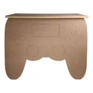 Imagem de Mesa Dobrável Mdf Cru Controle Vídeo Game Festas Lançamento - Ana Deco