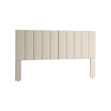 Imagem de Cabeceira com pés para cama box king 2,00 luxo - 5 cores - ELETRO SILV