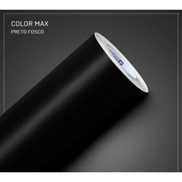 Imagem de Vinil Adesivo Preto Fosco 5m x 50cm - Contact