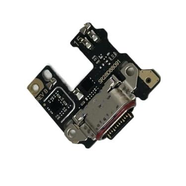 Imagem de zhxchzhi Placa de conector de porta de carregamento OEM compatível com peças Motorola Edge 40 Neo (XT2307)