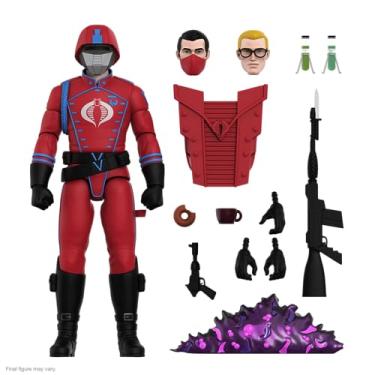 Imagem de Super7 Ultimates! G.I. Joe Cobra Crimson Guard - 7" G.I. Joe Action Figure with Accessories Classic Cartoon Collectibles and Retro Toys