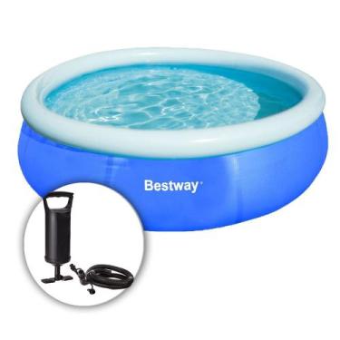 Imagem de Piscina Inflável Bestway 1000L Com Bomba de Ar Manaual