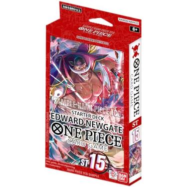 Imagem de One Piece Card Game - Starter Deck: Edward Newgate - ST15 - English - Original Packaging with LMS Trading Greeting Card