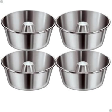 Imagem de Bolo Pudim Torta Bolo Forma Redonda  Suíça 20cm Com 4 Un Cozinha Top -