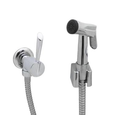 Imagem de Ducha Higiênica Chuveirinho Bide Gatilho Metal 1/4 De Volta Luxo - Sho