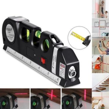 Imagem de Nível Laser Profissional Trena Level Estágios Nivelador Led 8M de Dist