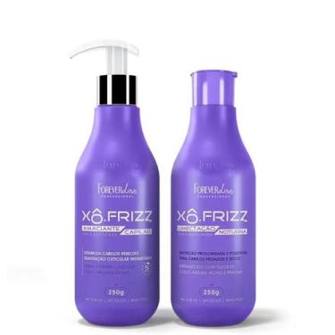 Imagem de Kit Amaciante Capilar e Umectação Noturna Xô Frizz Forever Liss
