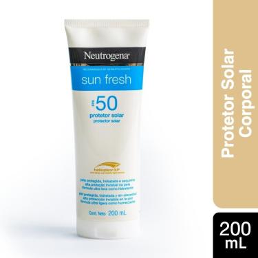 Imagem de Protetor Solar Corporal Neutrogena Sun Fresh FPS50 200ml