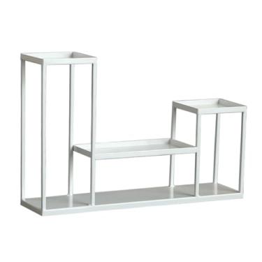 Imagem de DimyFew Bolo carrinho de exibição cupcake quadro moderno em camadas servindo bandeja comida prato expositor para mesa decoração cosméticos