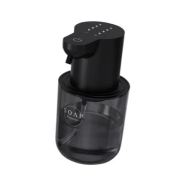 Imagem de Bothyi Dispensador de sabão automático, bomba sensorial elétrica 400mllarge Capacidade SMART RECHARGELECIDE DISPENSOR de SOAP de MANHA para Restaurante, Home, Tipo de Gota Preto