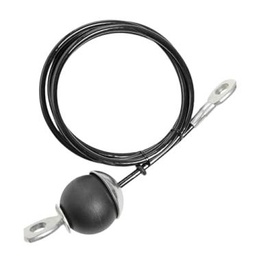 Imagem de Pegciuho Acessórios para a polia da polia de fitness pulsos portáteis braços antebraços tensão muscular treino premium aço corda de aço da academia em casa, 400 Cm