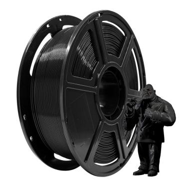 Imagem de Filamento de impressora 3D FLASHFORGE PLA 1,75 mm 1 kg bobina preta